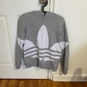 Gray Adidas Hoodie